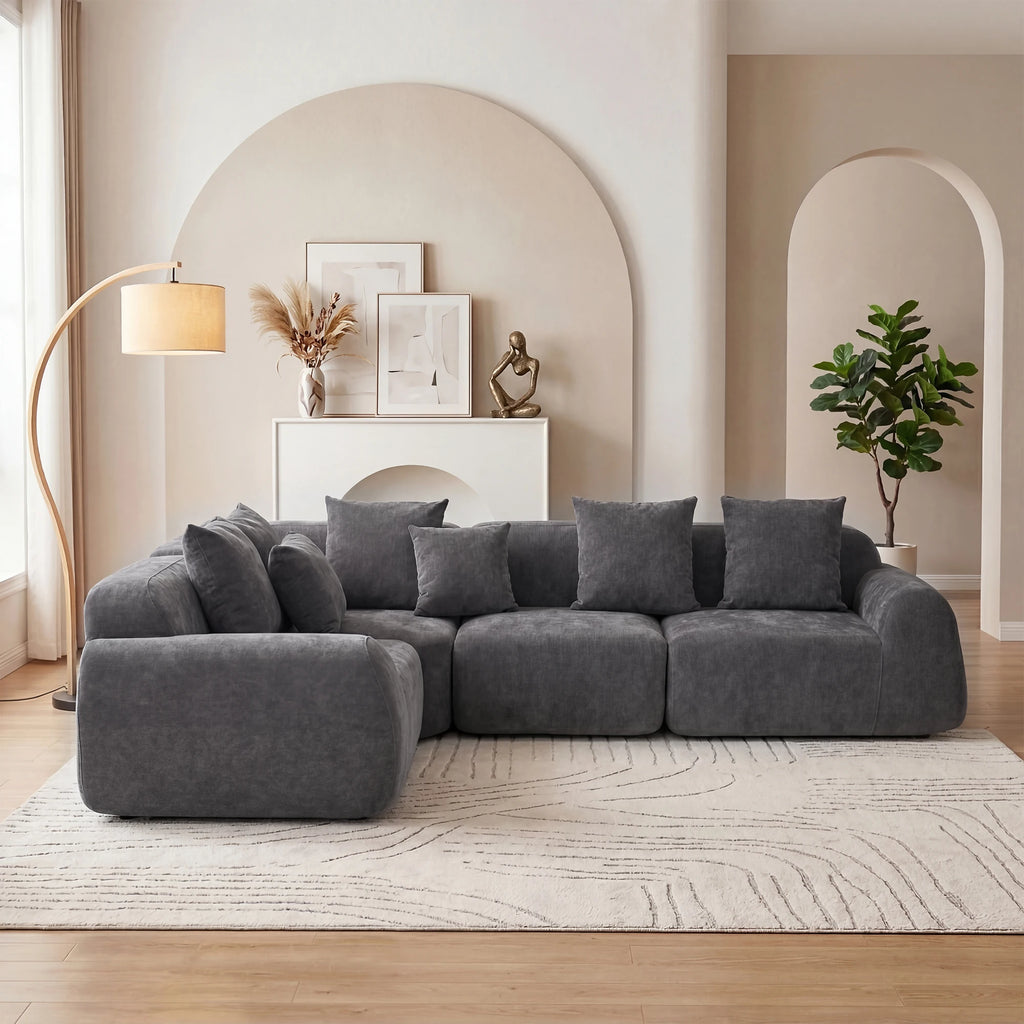 Sable Curved L-Shape Sectional