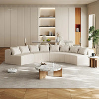 Orvessa Curved Modular Sectional Sofa
